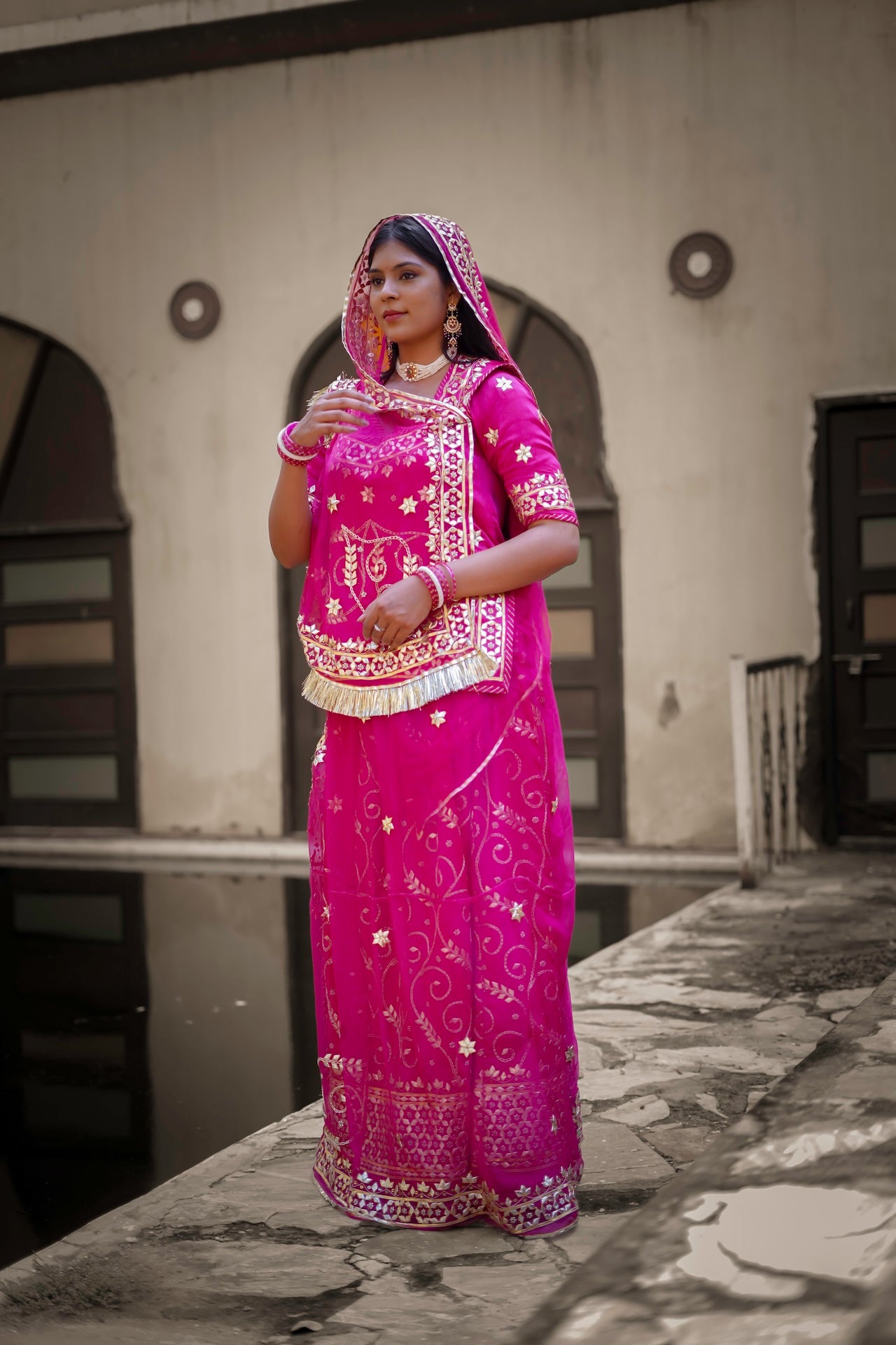 Rani Kacchi Gotapatti Poshak